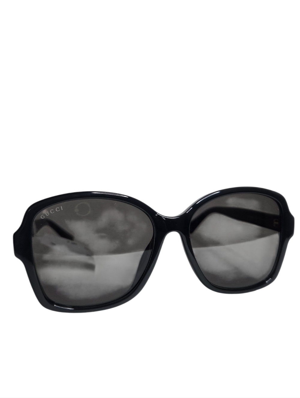 Gucci Black Square Frame Sunglasses - Women's Designer Shades New AUTH